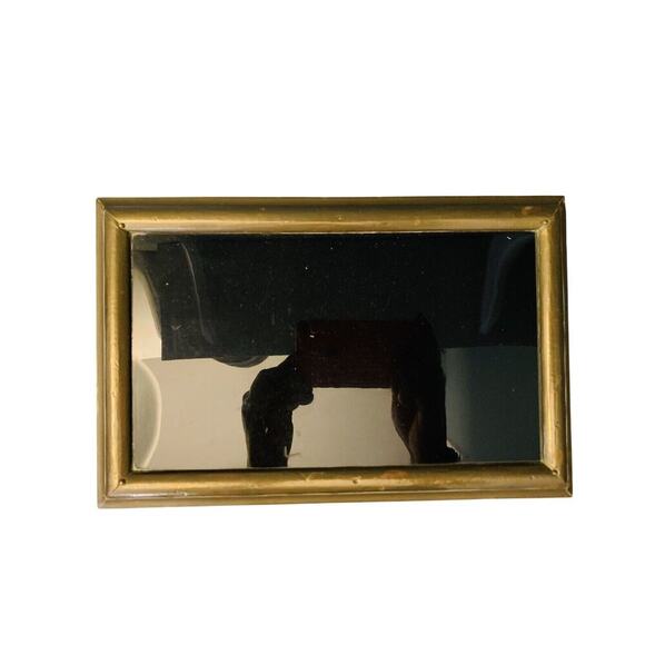 Vintage 12” Brass Casket Box Jewelry Dresser Parlor Trinket Home Decor - Picture 16 of 16